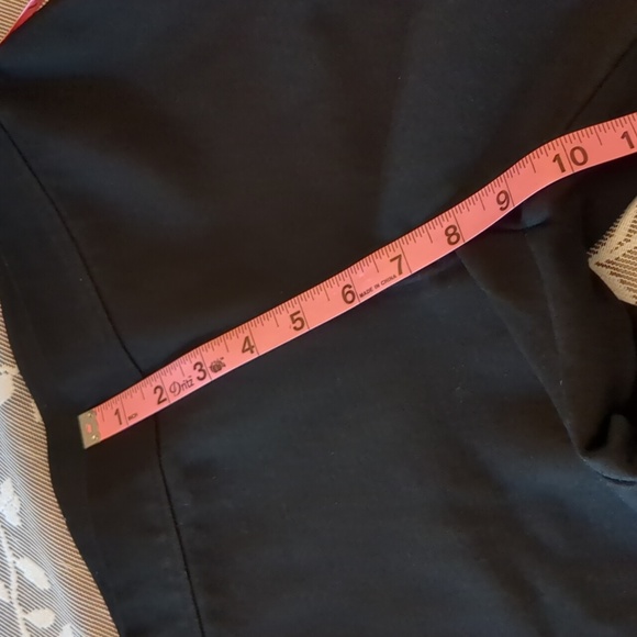 Max Studio Ankle Zip Pull On Stretch Pants Black S - Picture 4 of 11